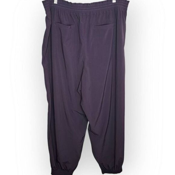 Athleta Plus Size Women’s Purple Dusk Violet Savannah Joggers size 18 - Picture 5 of 9